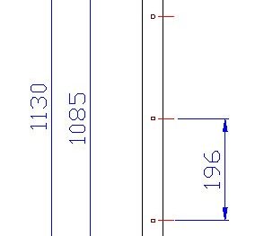 poste Ø43 Lat cable 90