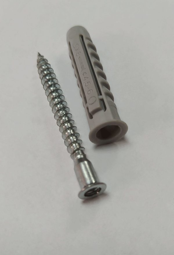 Tornillo Allen y taco Ø8x40