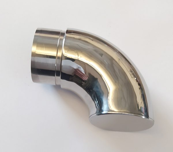 Codo con tapa para tubo redondo