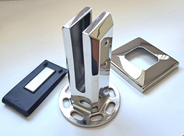 Pinza cuadrada al suelo