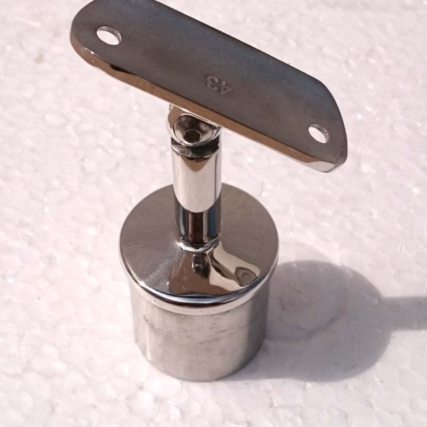 Soporte articulado pasamanos Ø43