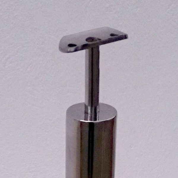 Poste Ø43 con soporte pasamanos