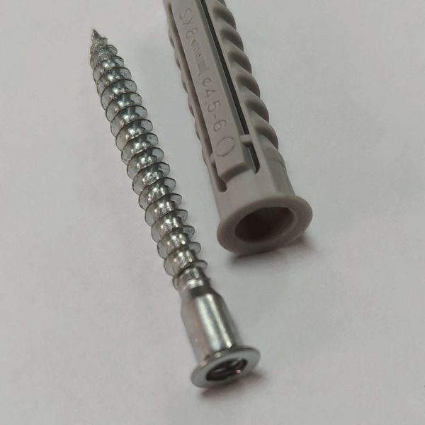 Tornillo Allen y taco Ø8x40